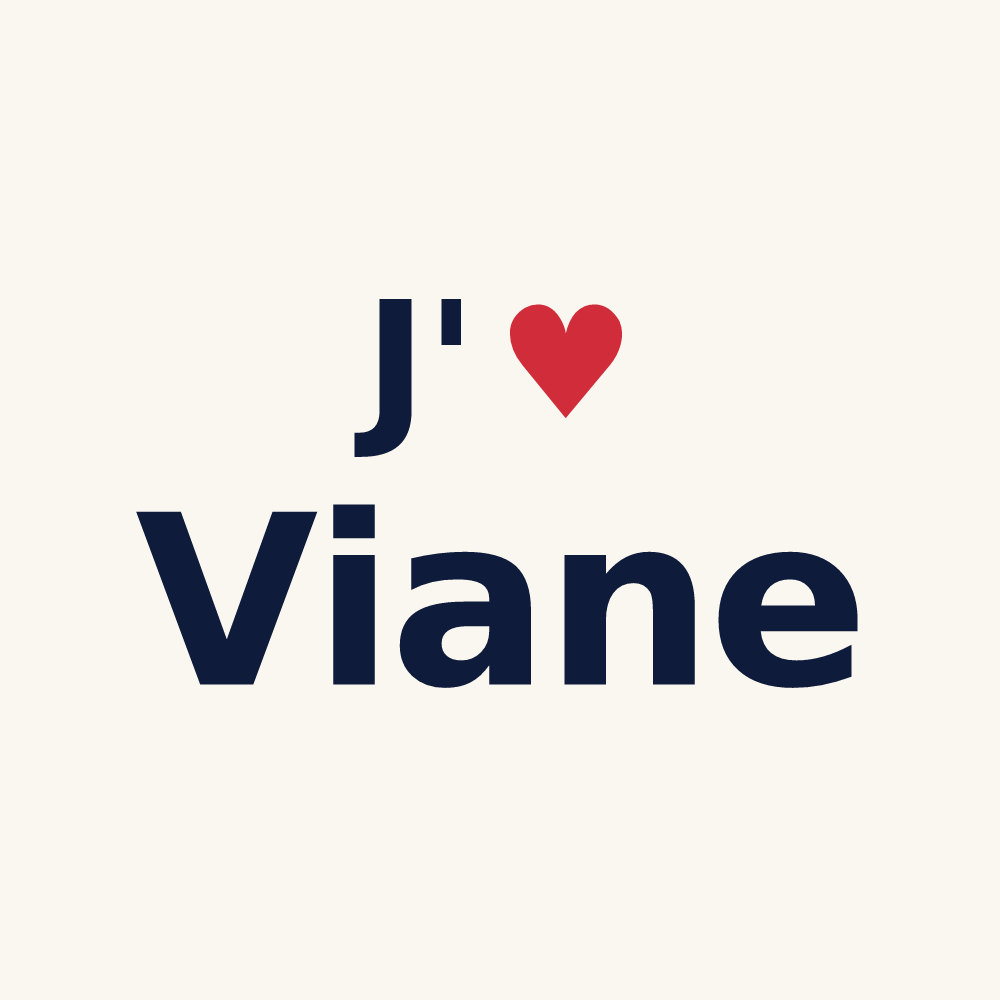 Tasse personnalisée Viane — design J'aime Viane