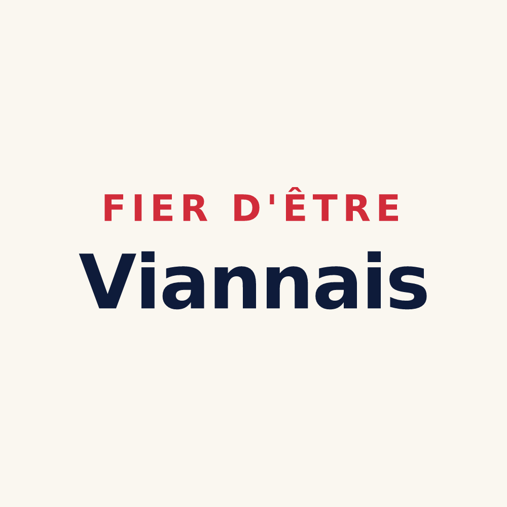 Tasse « Fier d'être Viannais » — design pour Vianne