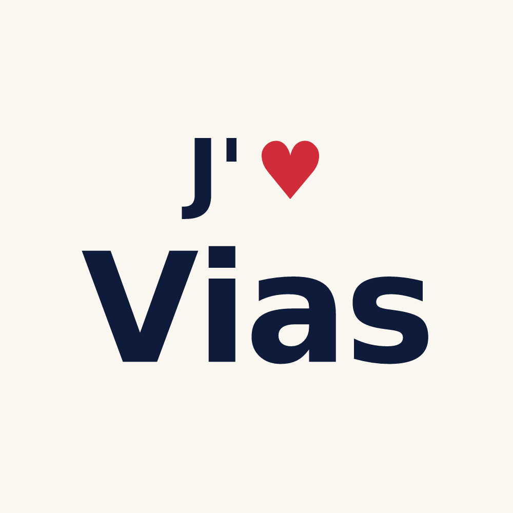 Tasse personnalisée Vias — design J'aime Vias