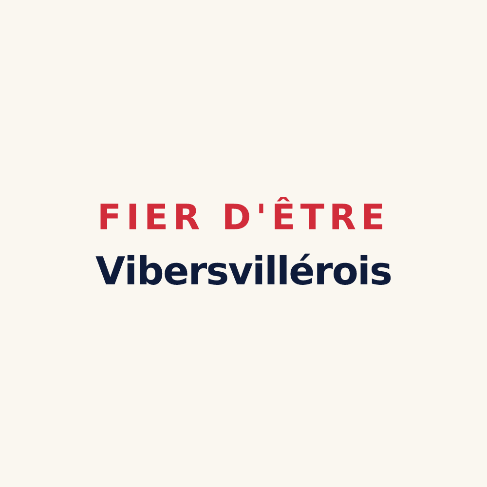 Tasse « Fier d'être Vibersvillérois » — design pour Vibersviller