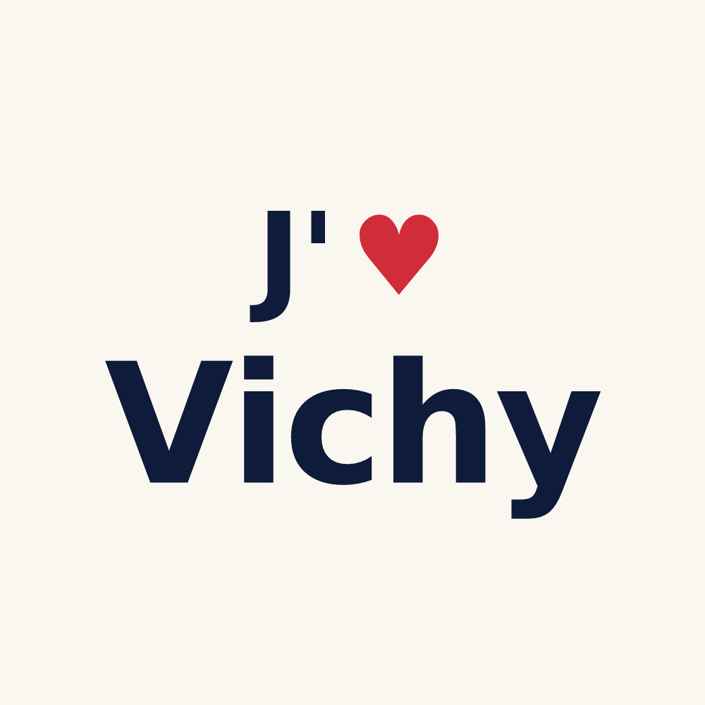 Tasse personnalisée Vichy — design J'aime Vichy