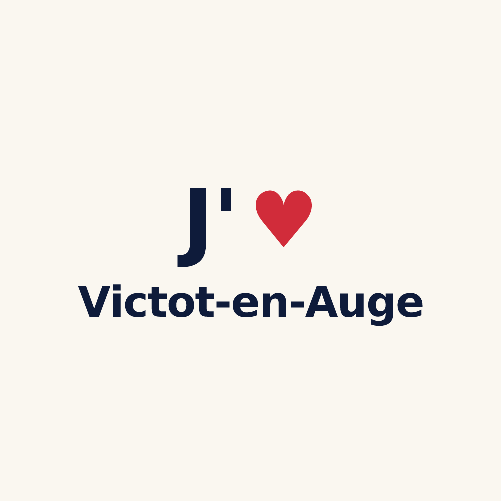 Tasse personnalisée Victot-en-Auge — design J'aime Victot-en-Auge