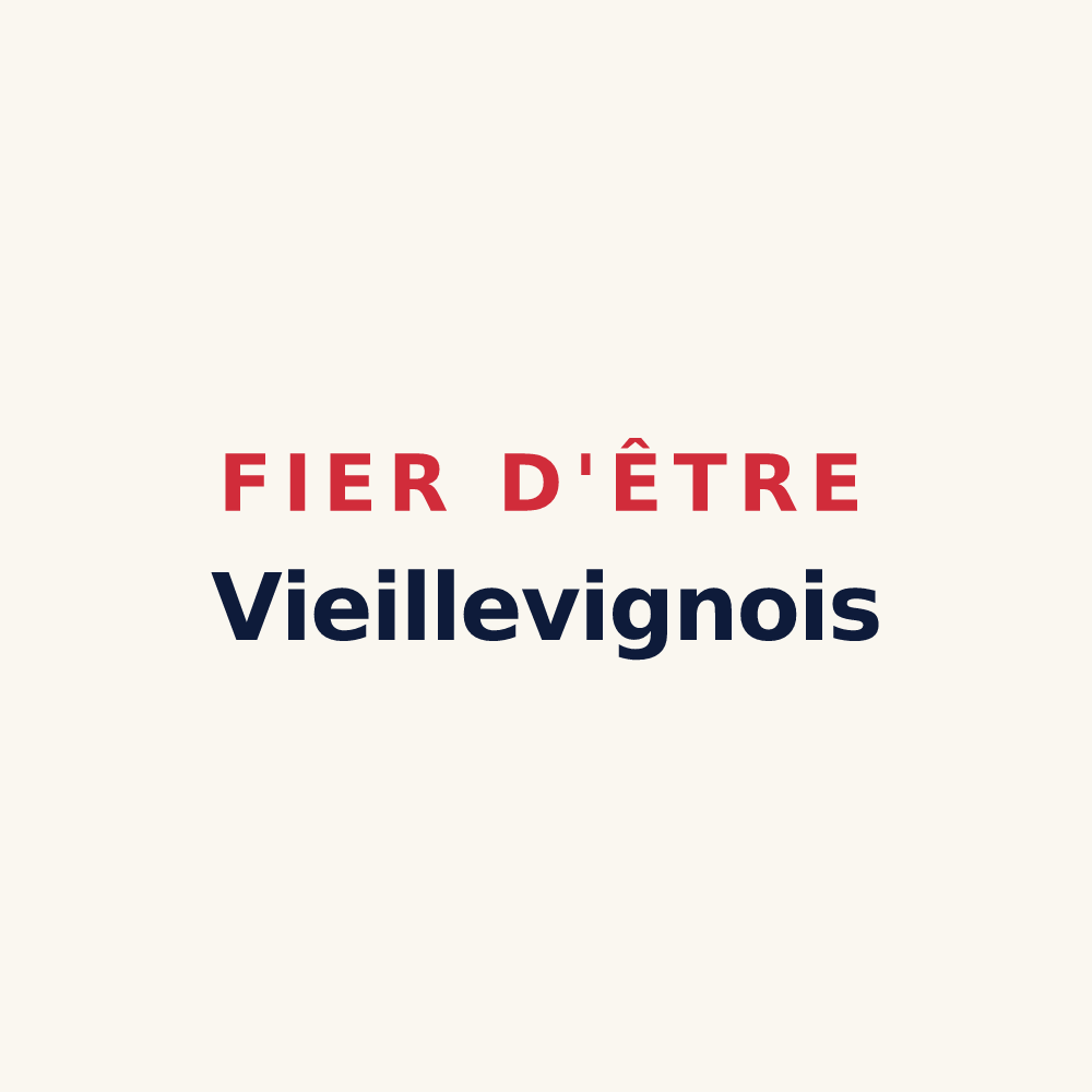 Tasse « Fier d'être Vieillevignois » — design pour Vieillevigne