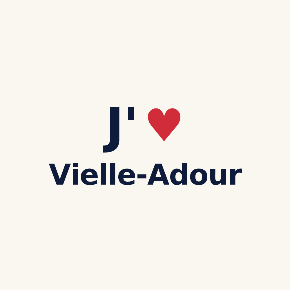 Tasse personnalisée Vielle-Adour — design J'aime Vielle-Adour