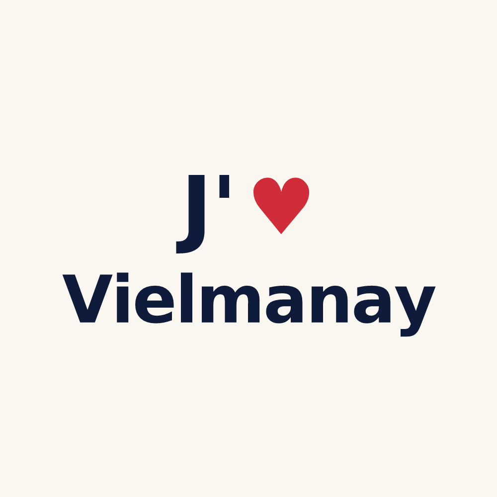 Tasse personnalisée Vielmanay — design J'aime Vielmanay