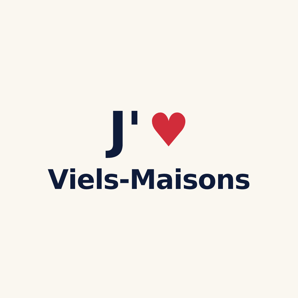Tasse personnalisée Viels-Maisons — design J'aime Viels-Maisons