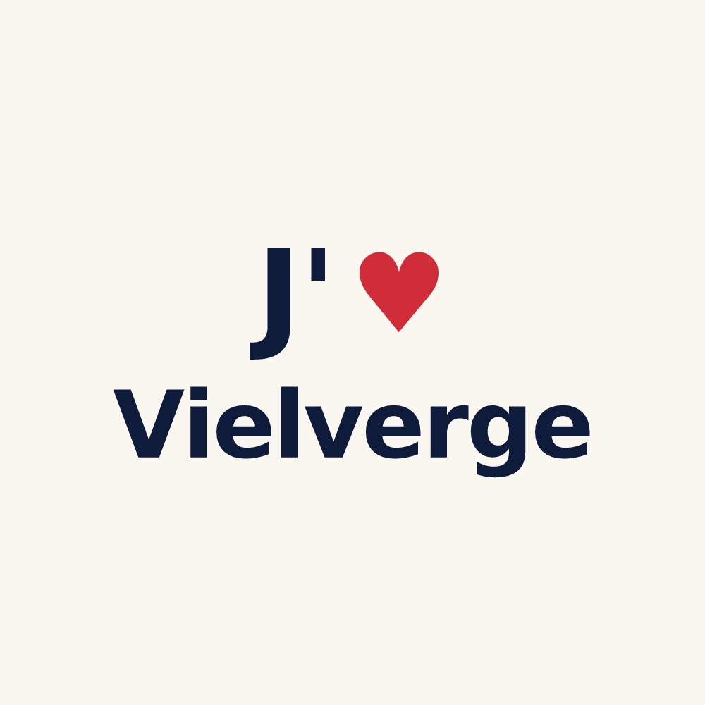Tasse personnalisée Vielverge — design J'aime Vielverge