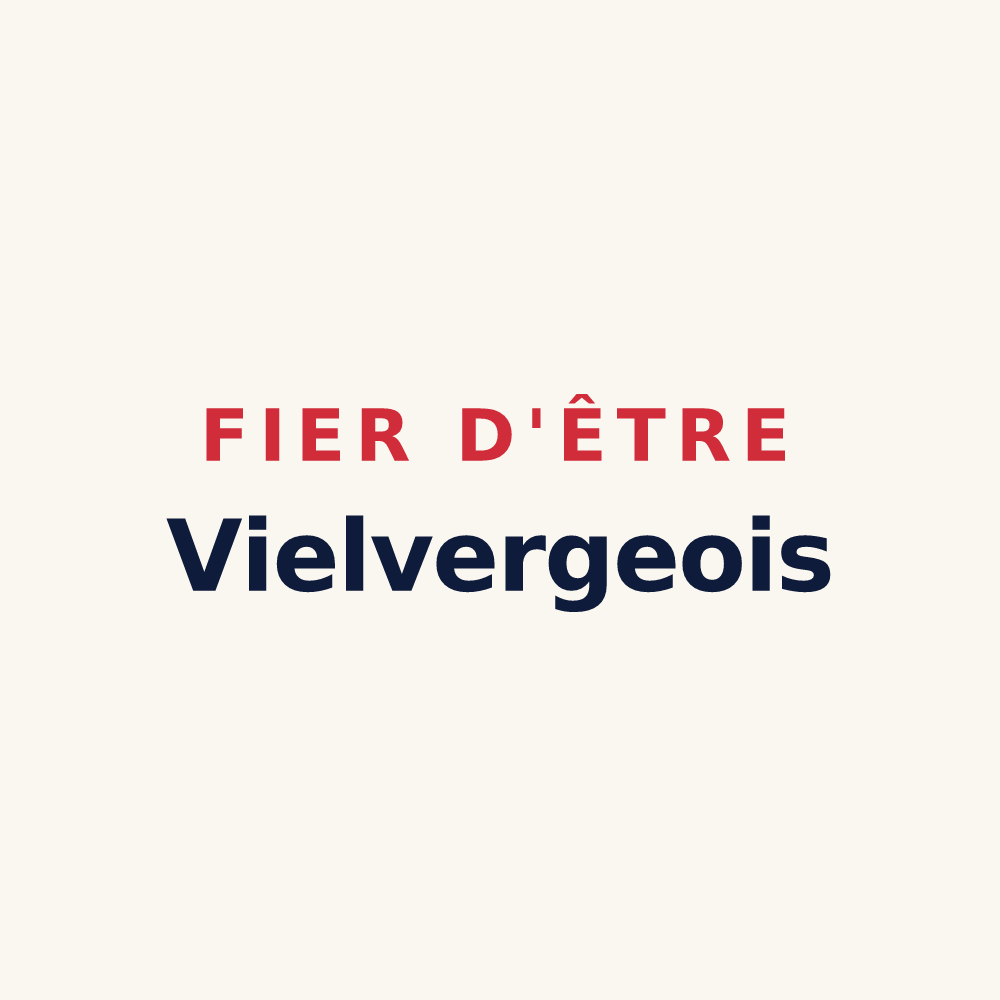 Tasse « Fier d'être Vielvergeois » — design pour Vielverge
