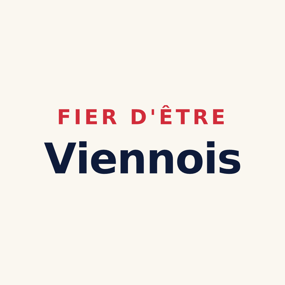 Tasse « Fier d'être Viennois » — design pour Vienne