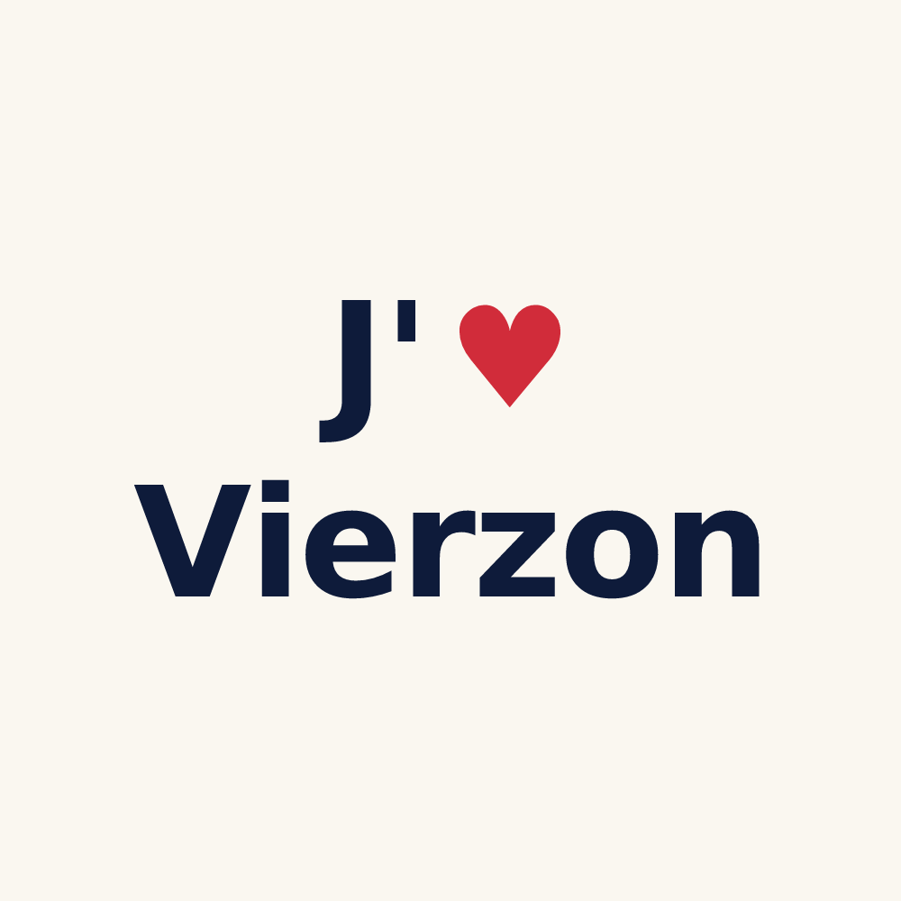 Tasse personnalisée Vierzon — design J'aime Vierzon