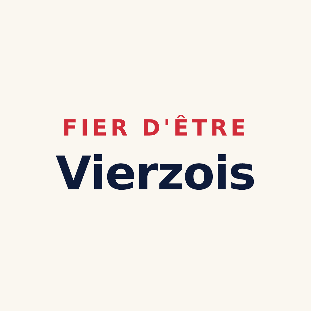 Tasse « Fier d'être Vierzois » — design pour Vierzy