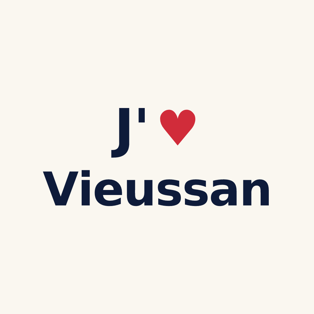 Tasse personnalisée Vieussan — design J'aime Vieussan
