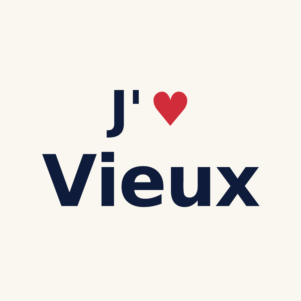 Tasse personnalisée Vieux — design J'aime Vieux