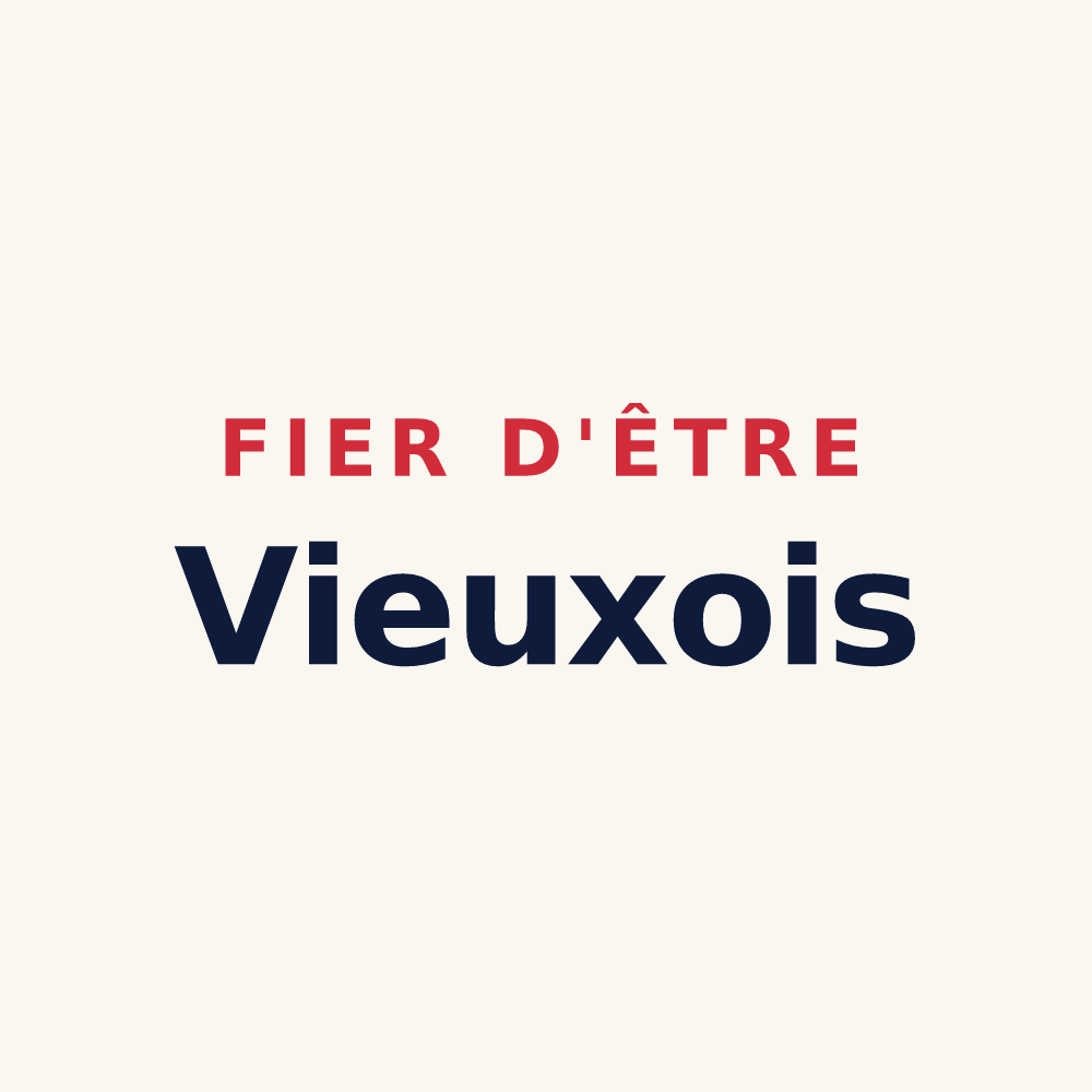 Tasse « Fier d'être Vieuxois » — design pour Vieux