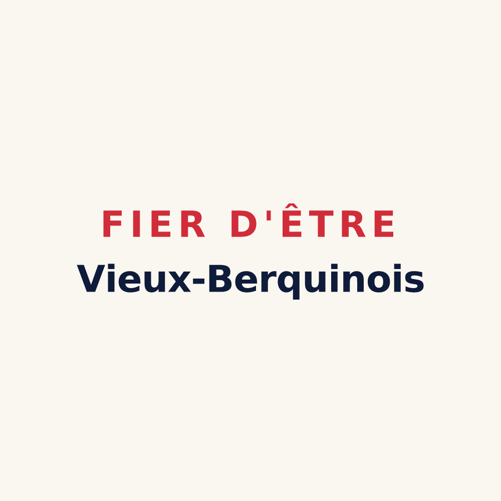 Tasse « Fier d'être Vieux-Berquinois » — design pour Vieux-Berquin