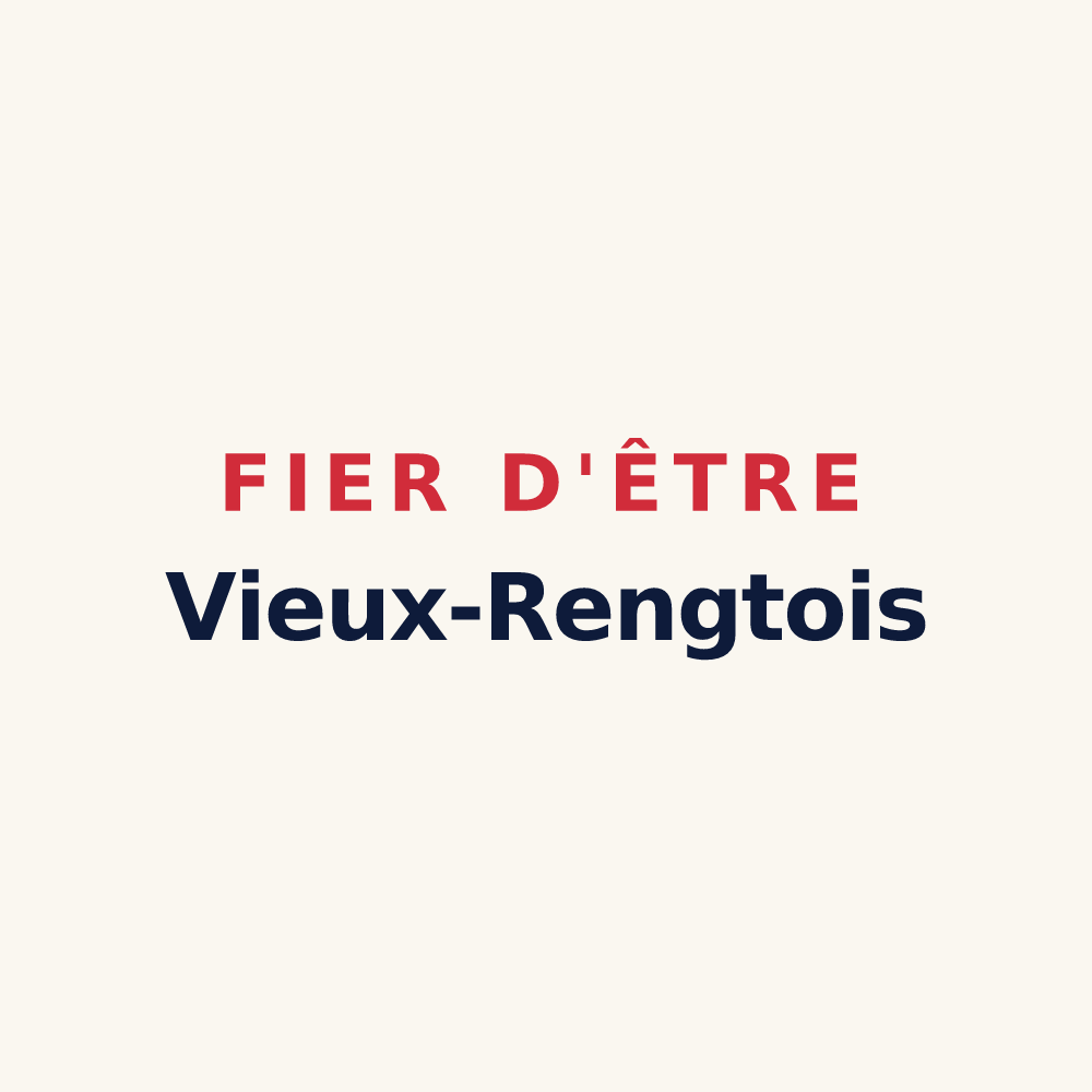 Tasse « Fier d'être Vieux-Rengtois » — design pour Vieux-Reng
