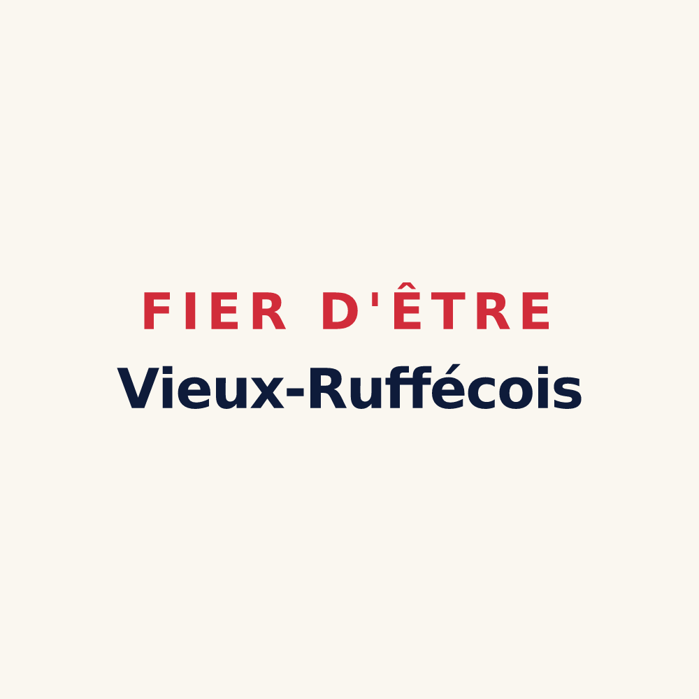 Tasse « Fier d'être Vieux-Ruffécois » — design pour Vieux-Ruffec
