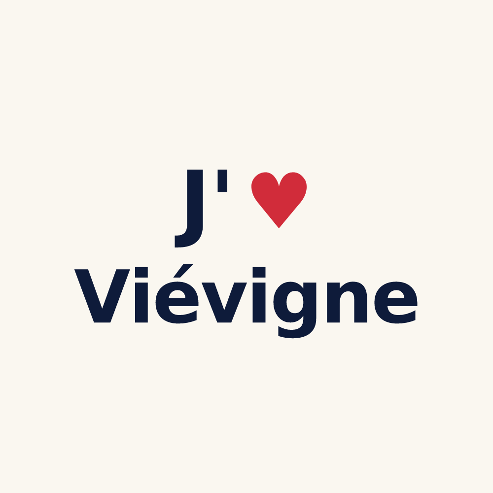 Tasse personnalisée Viévigne — design J'aime Viévigne