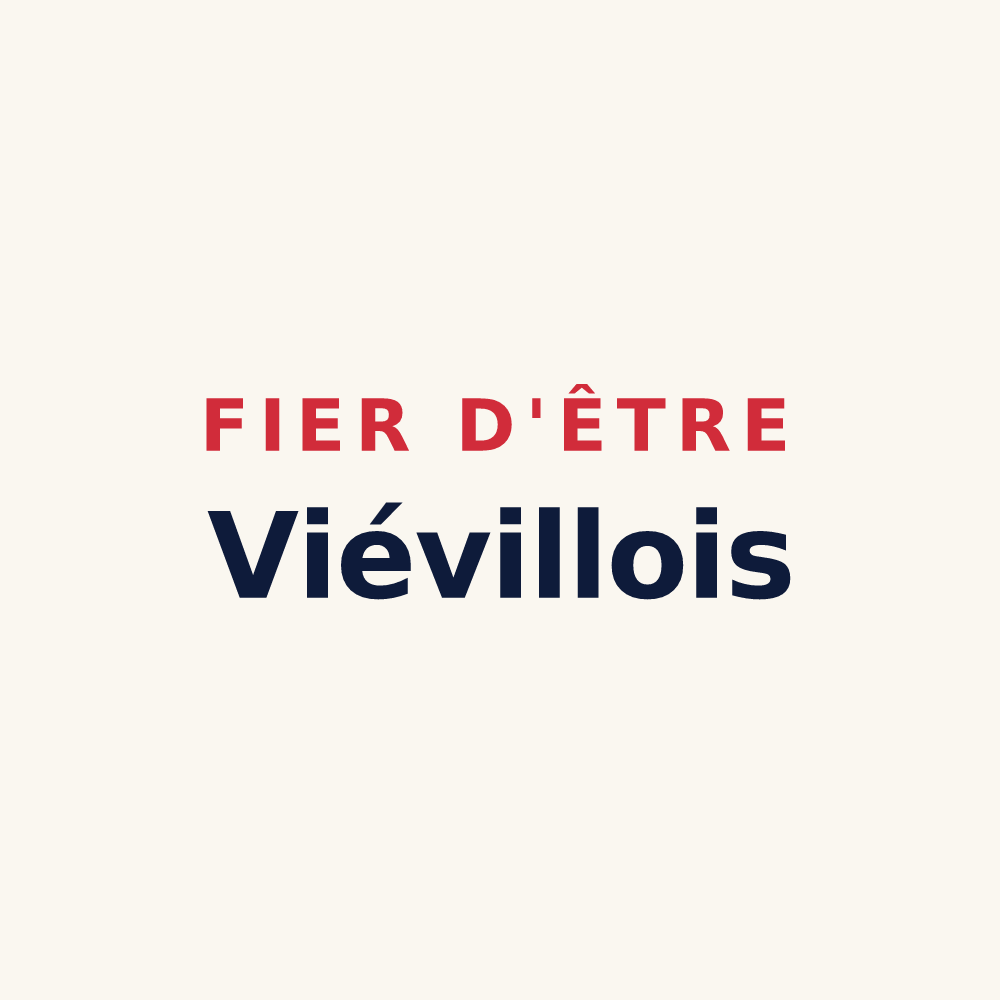 Tasse « Fier d'être Viévillois » — design pour Viéville-en-Haye