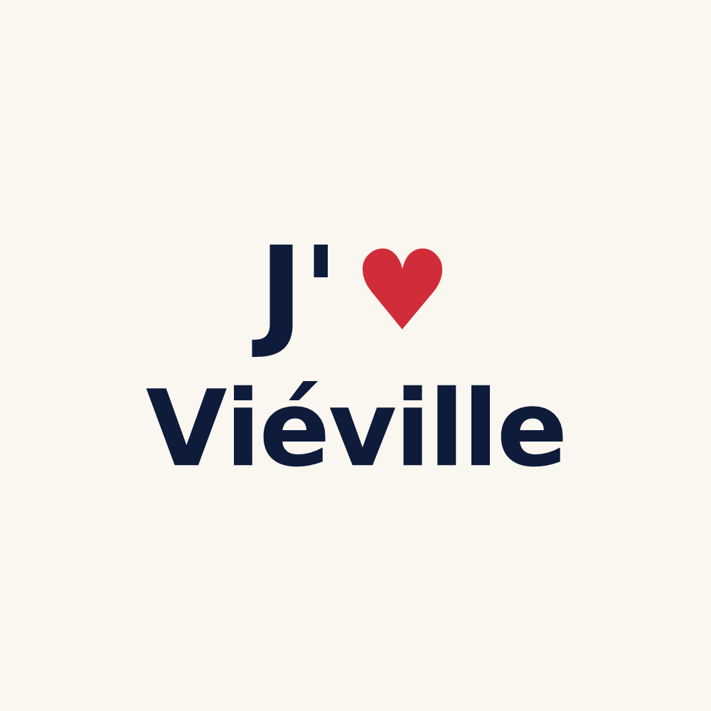 Tasse personnalisée Viéville — design J'aime Viéville