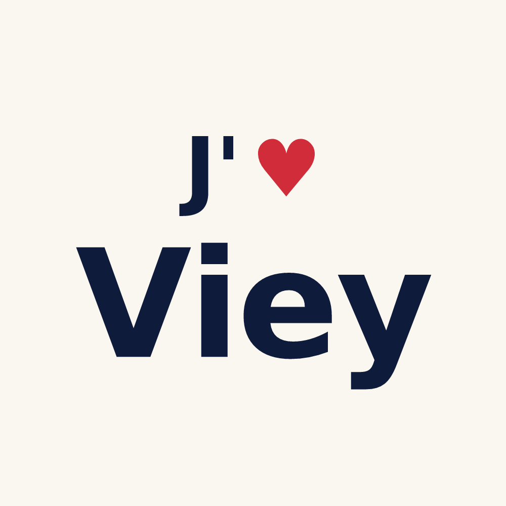 Tasse personnalisée Viey — design J'aime Viey