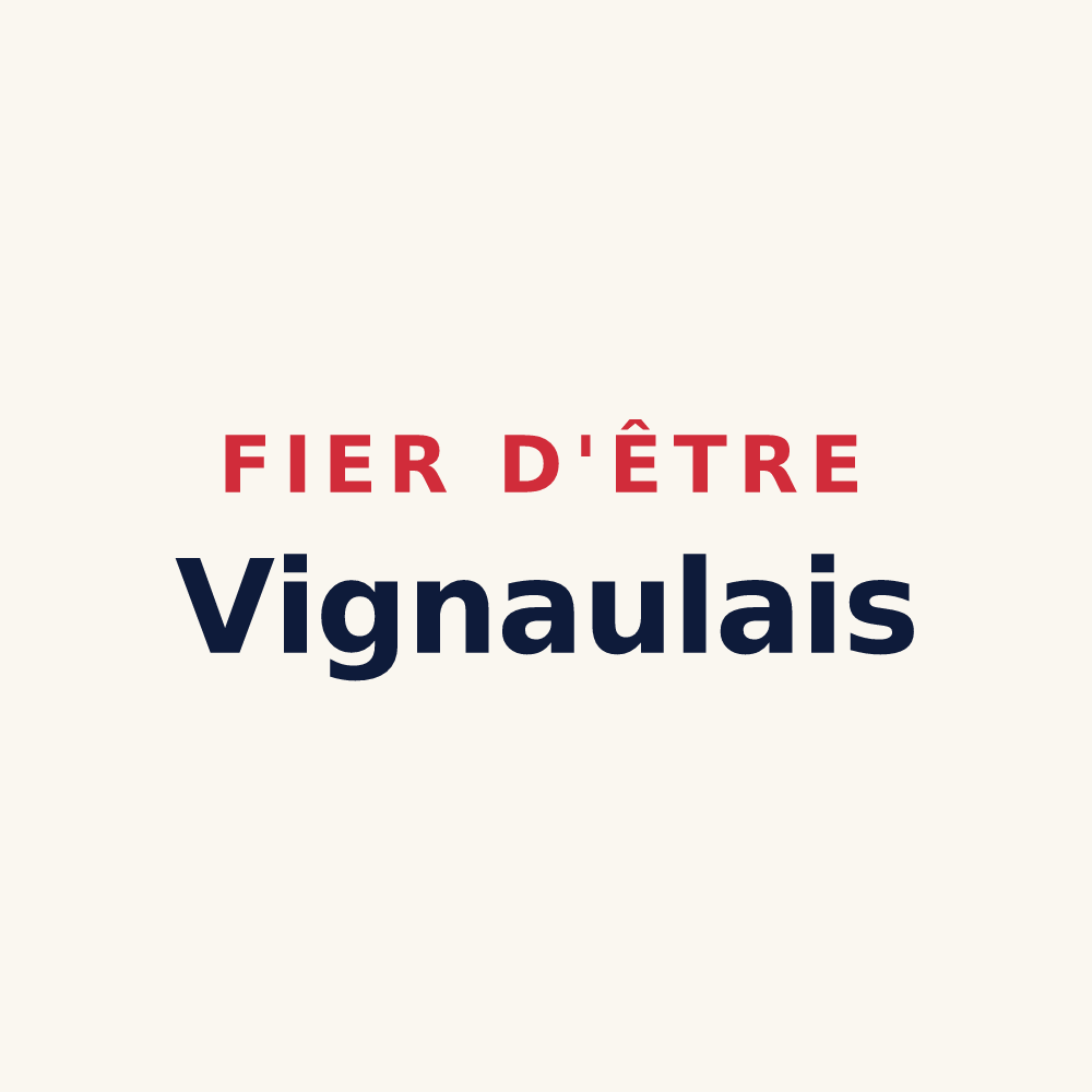 Tasse « Fier d'être Vignaulais » — design pour Vignaux