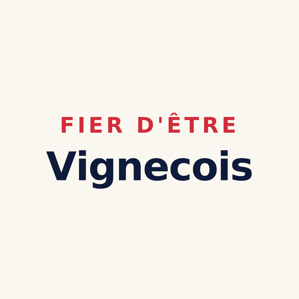 Tasse « Fier d'être Vignecois » — design pour Vignec