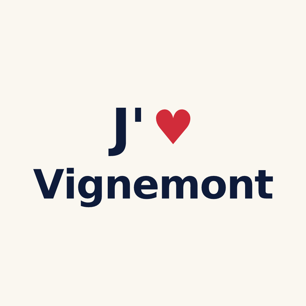 Tasse personnalisée Vignemont — design J'aime Vignemont