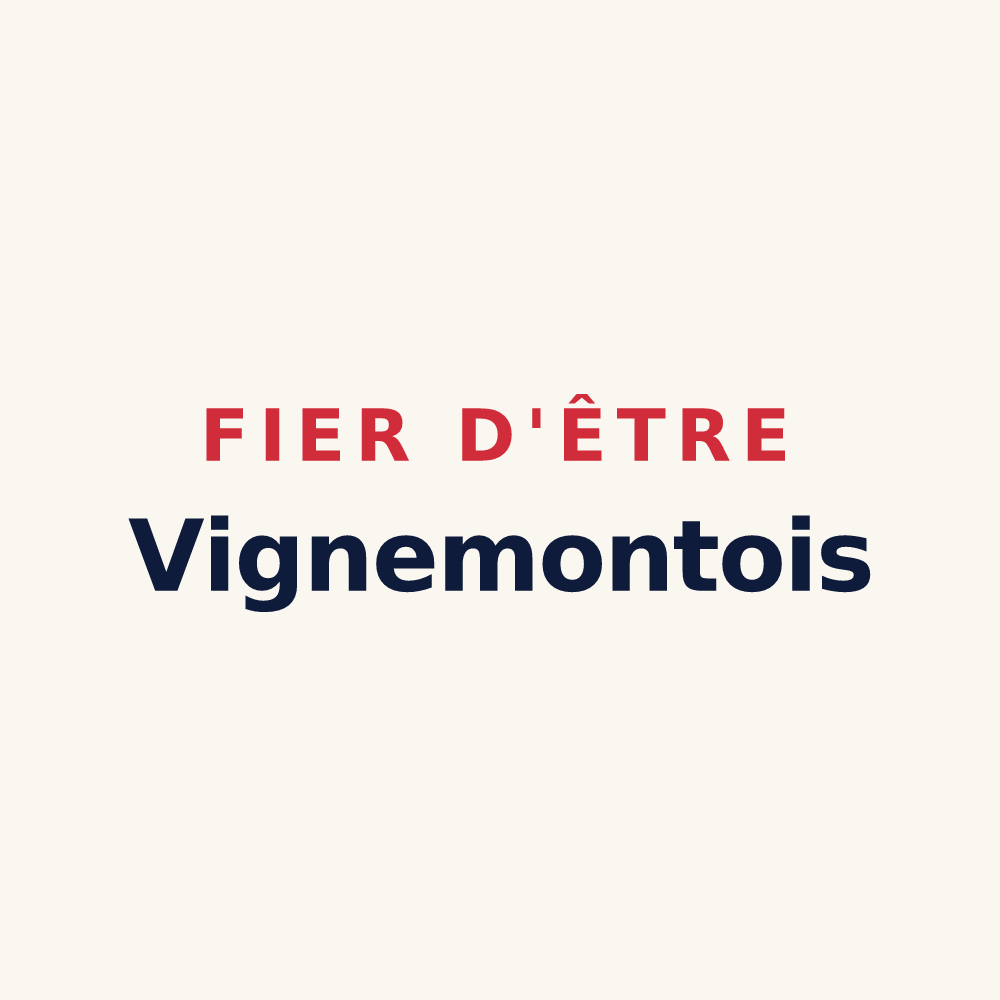 Tasse « Fier d'être Vignemontois » — design pour Vignemont