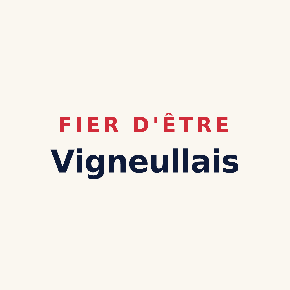 Tasse « Fier d'être Vigneullais » — design pour Vigneulles