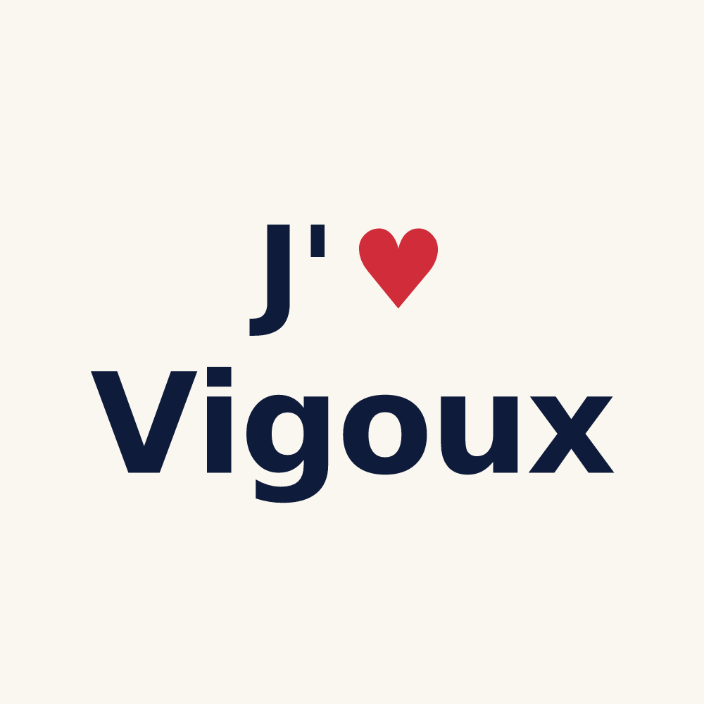 Tasse personnalisée Vigoux — design J'aime Vigoux