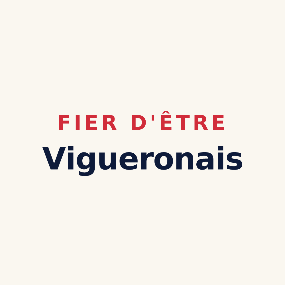 Tasse « Fier d'être Vigueronais » — design pour Vigueron