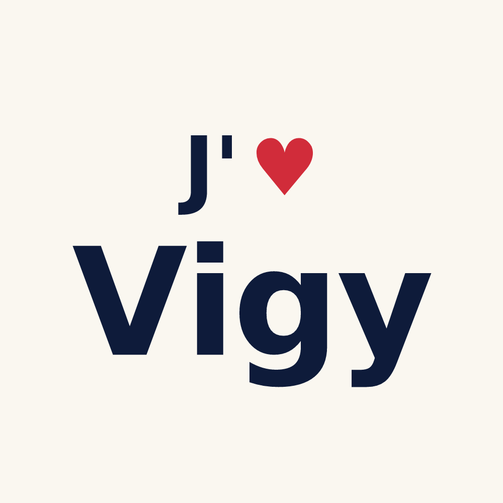 Tasse personnalisée Vigy — design J'aime Vigy