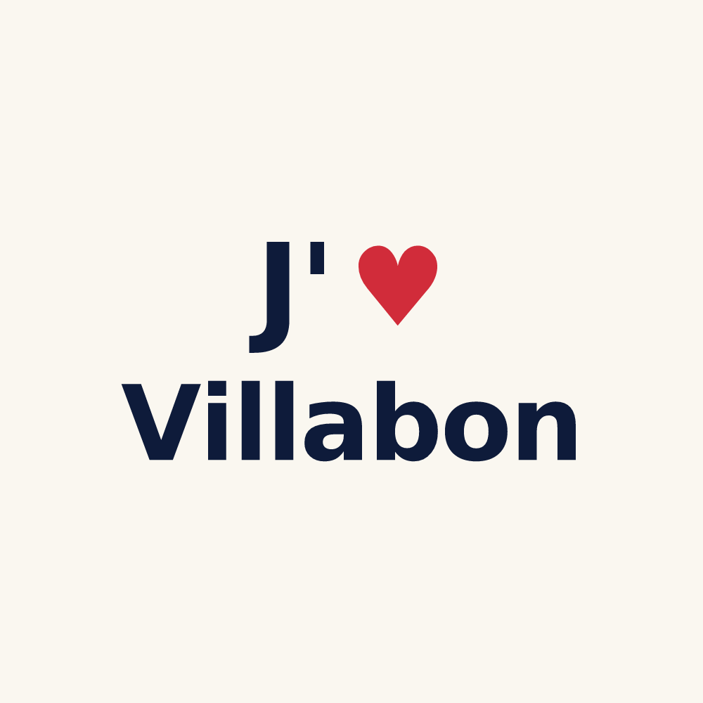 Tasse personnalisée Villabon — design J'aime Villabon