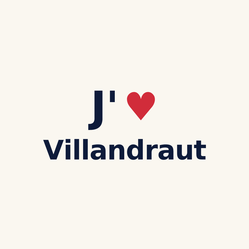 Tasse personnalisée Villandraut — design J'aime Villandraut