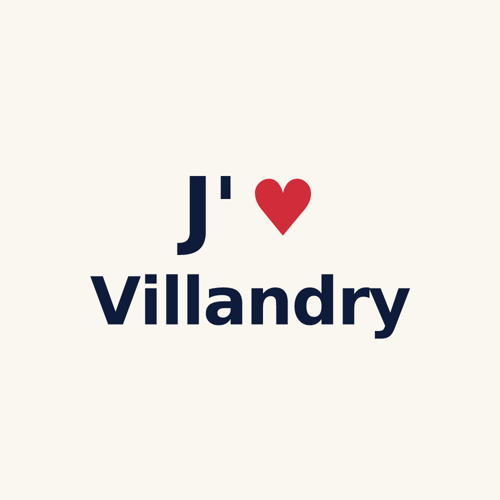 Tasse personnalisée Villandry — design J'aime Villandry
