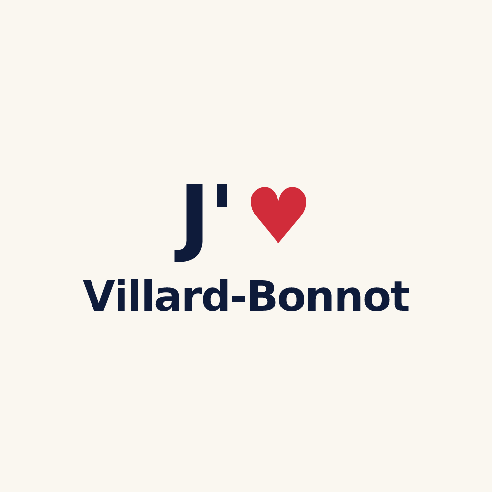 Tasse personnalisée Villard-Bonnot — design J'aime Villard-Bonnot