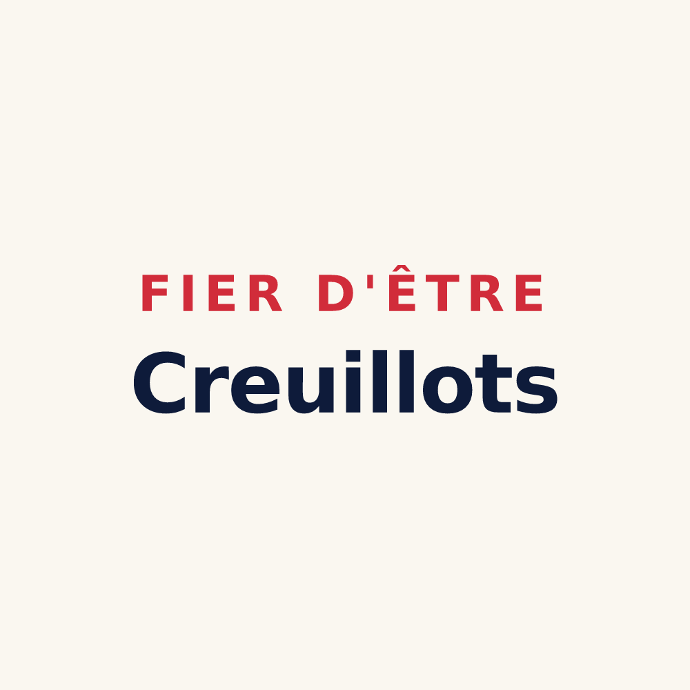 Tasse « Fier d'être Creuillots » — design pour Villars-sous-Écot