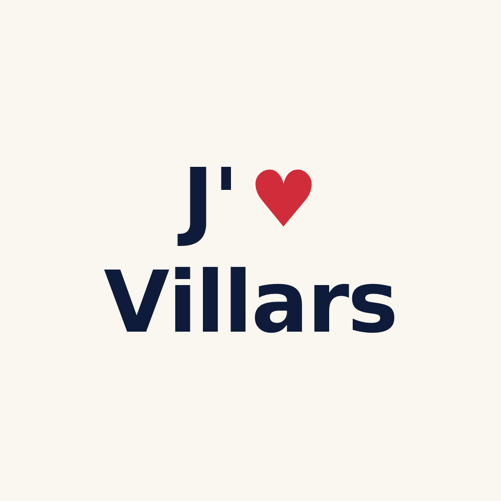 Tasse personnalisée Villars — design J'aime Villars