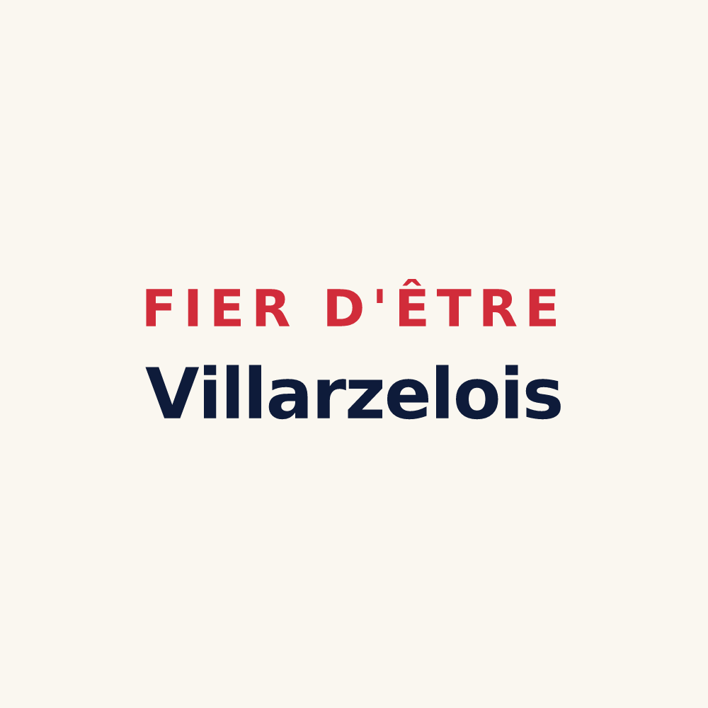 Tasse « Fier d'être Villarzelois » — design pour Villarzel-du-Razès