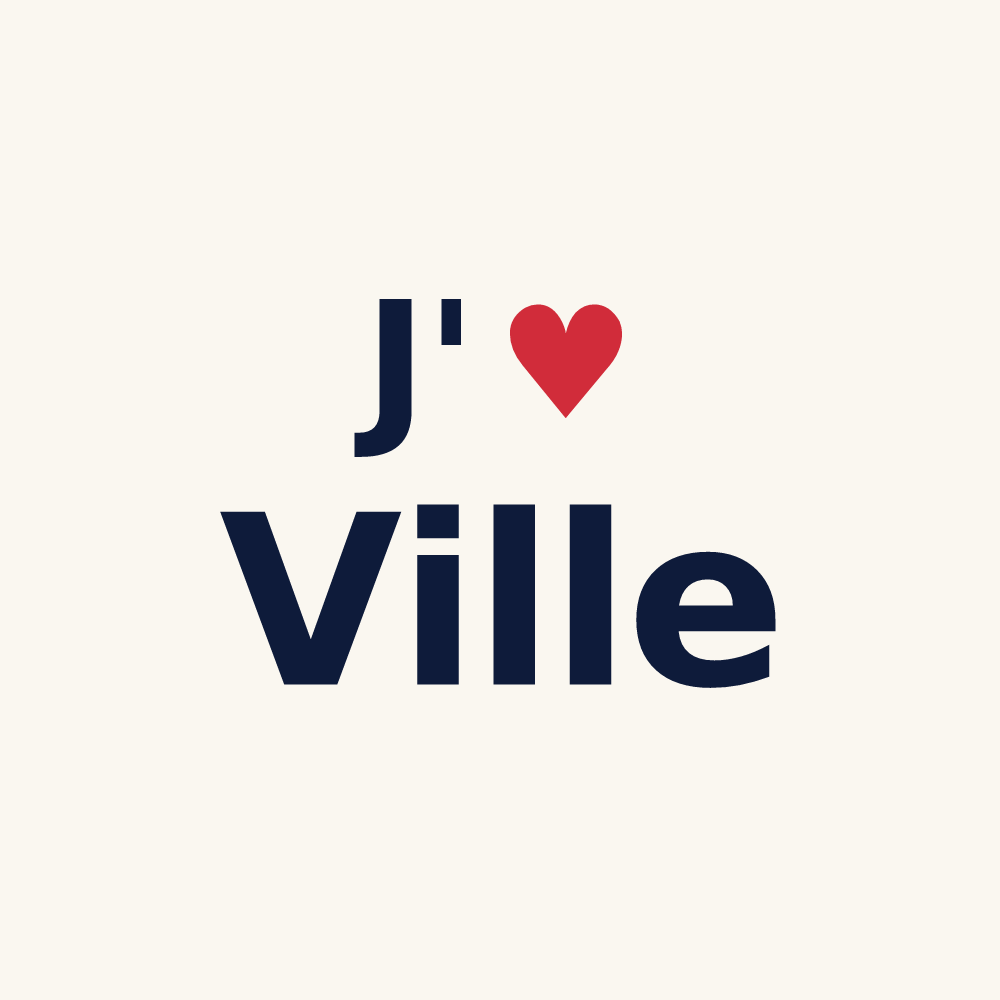 Tasse personnalisée Ville — design J'aime Ville