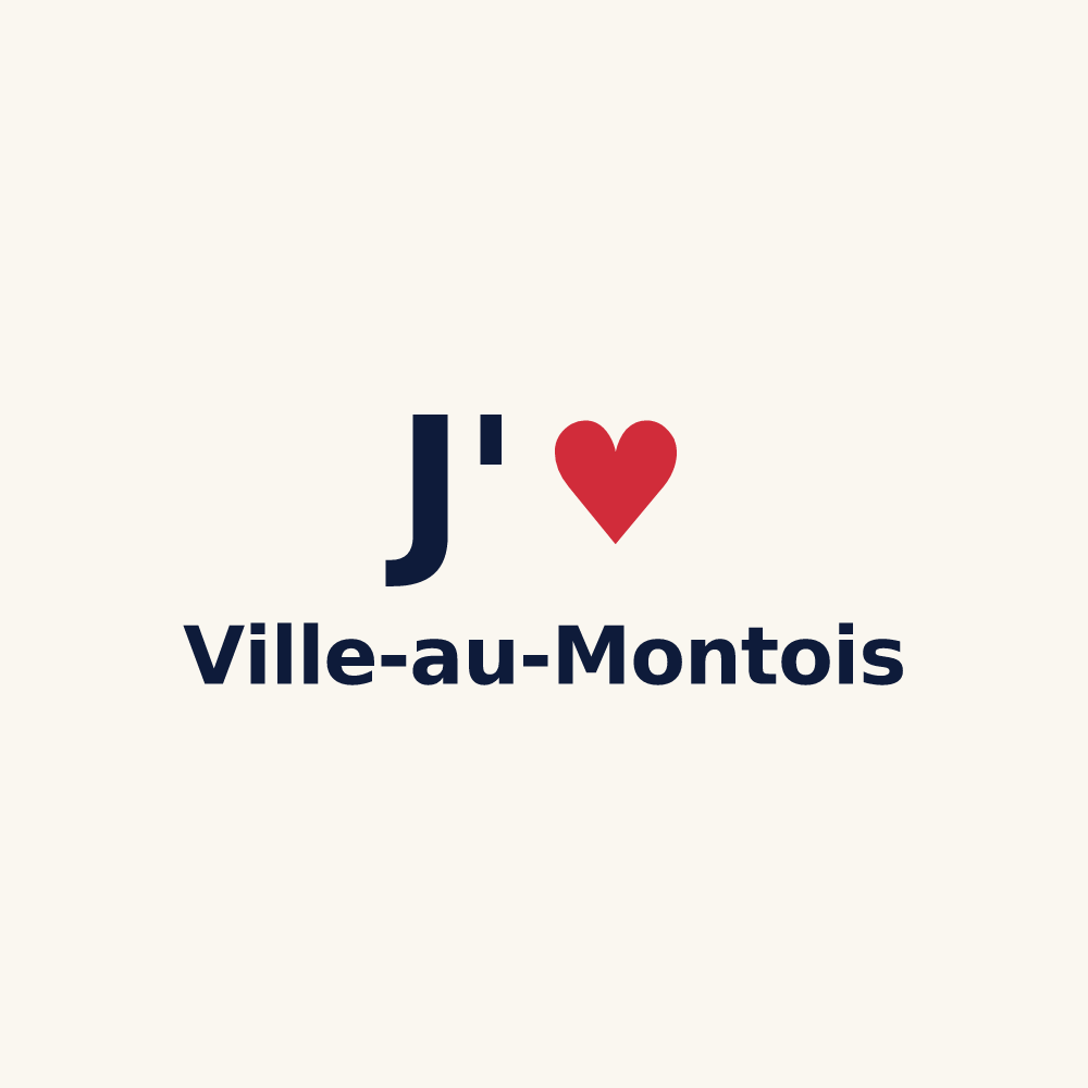 Tasse personnalisée Ville-au-Montois — design J'aime Ville-au-Montois