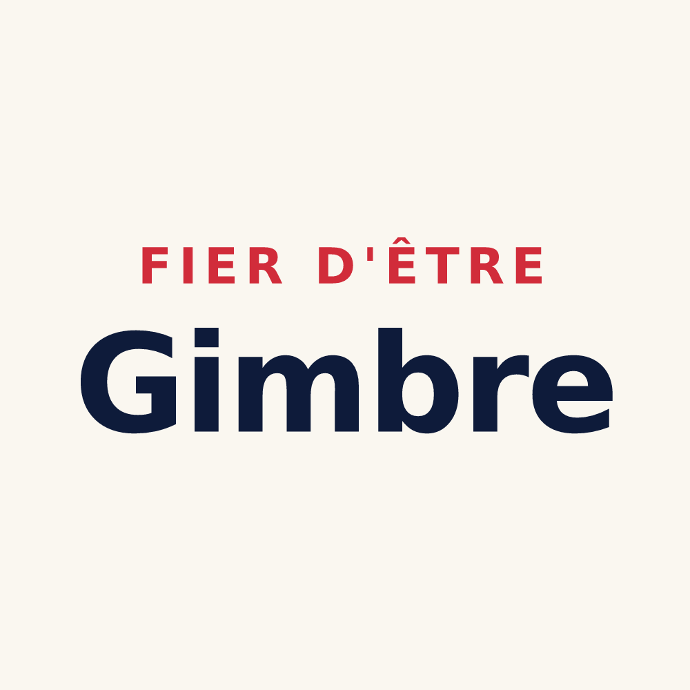 Tasse « Fier d'être Gimbre » — design pour Ville-en-Selve