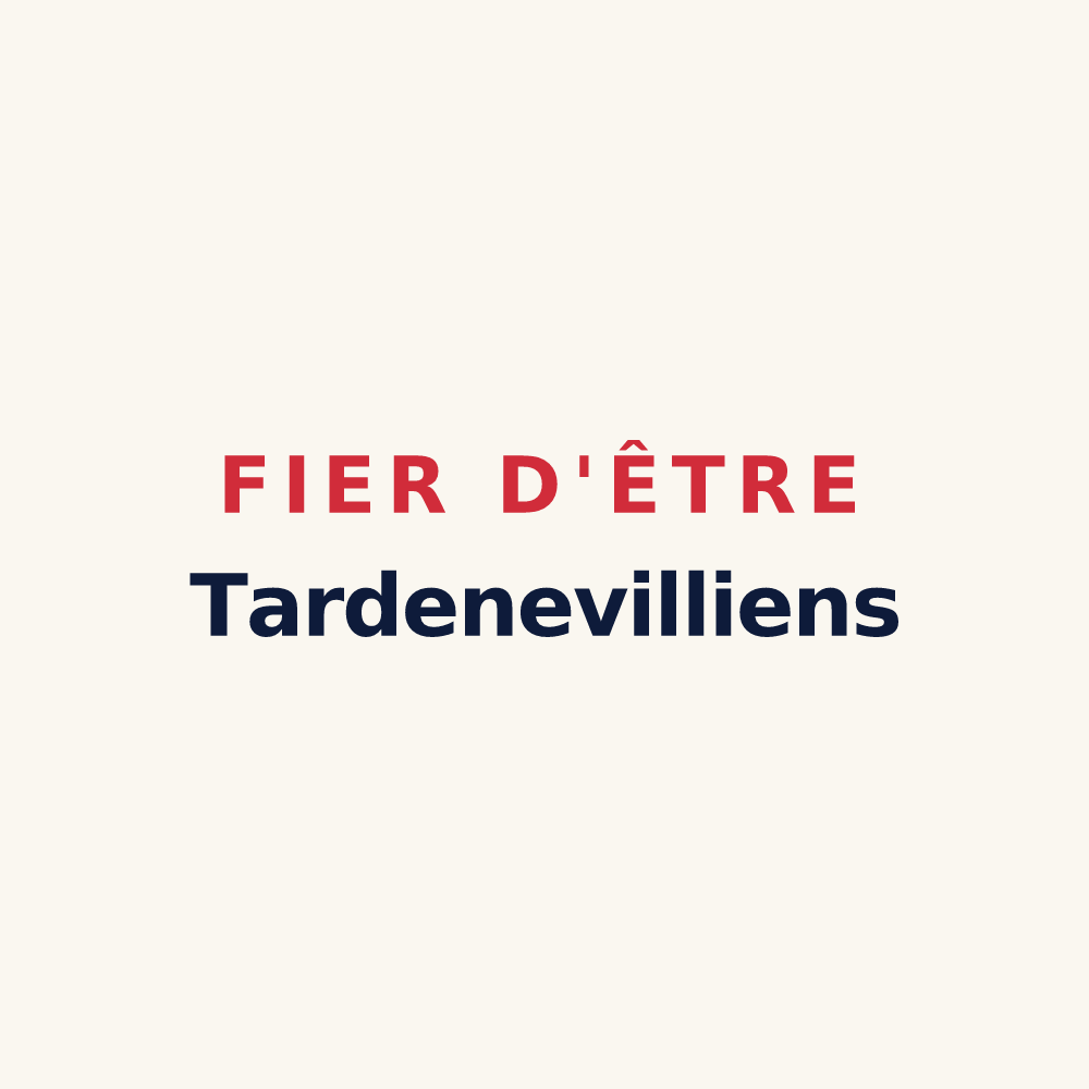 Tasse « Fier d'être Tardenevilliens » — design pour Ville-en-Tardenois