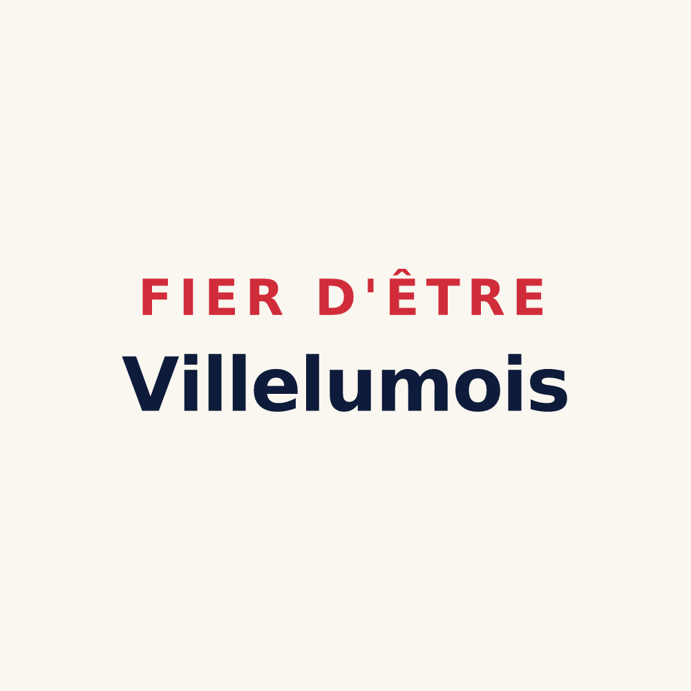 Tasse « Fier d'être Villelumois » — design pour Ville-sur-Lumes