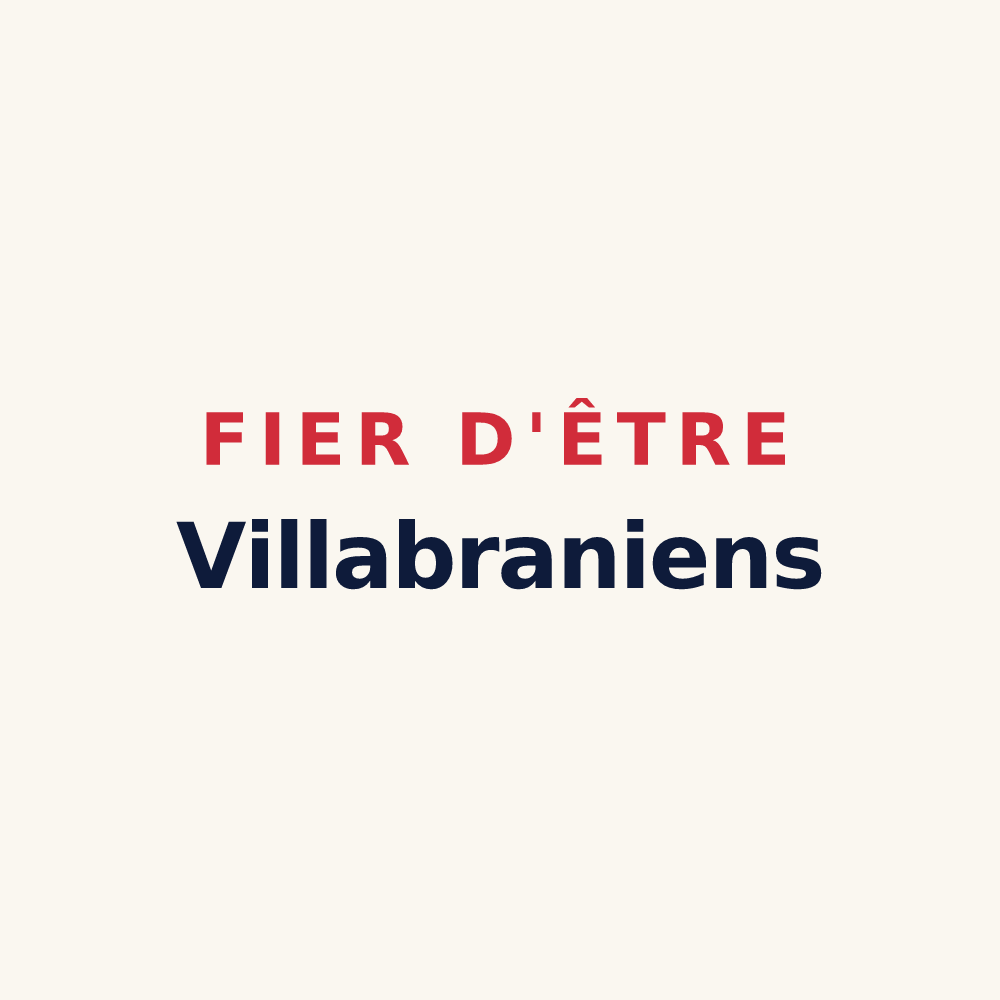 Tasse « Fier d'être Villabraniens » — design pour Villeberny