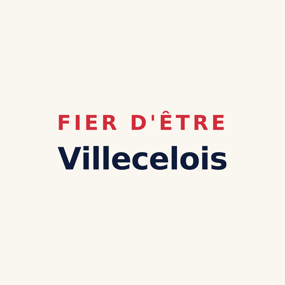 Tasse « Fier d'être Villecelois » — design pour Villecey-sur-Mad