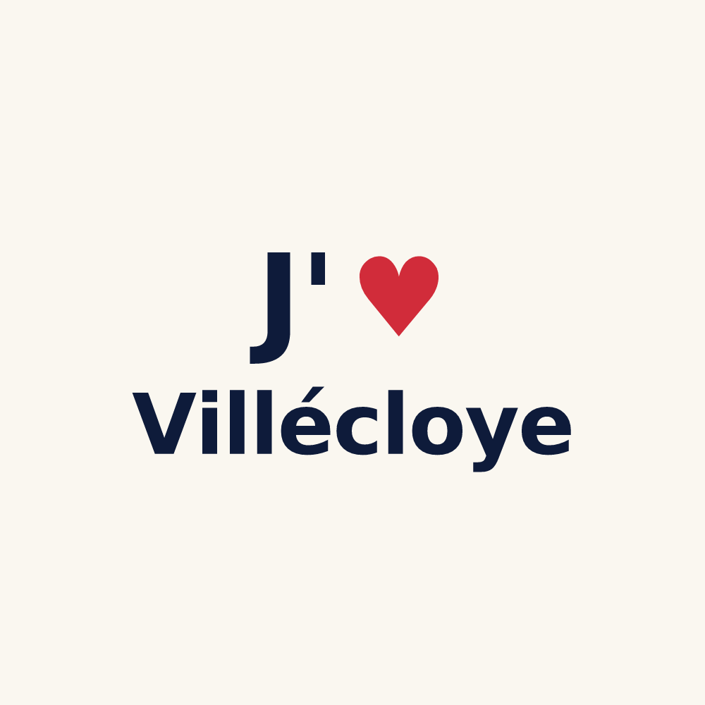 Tasse personnalisée Villécloye — design J'aime Villécloye