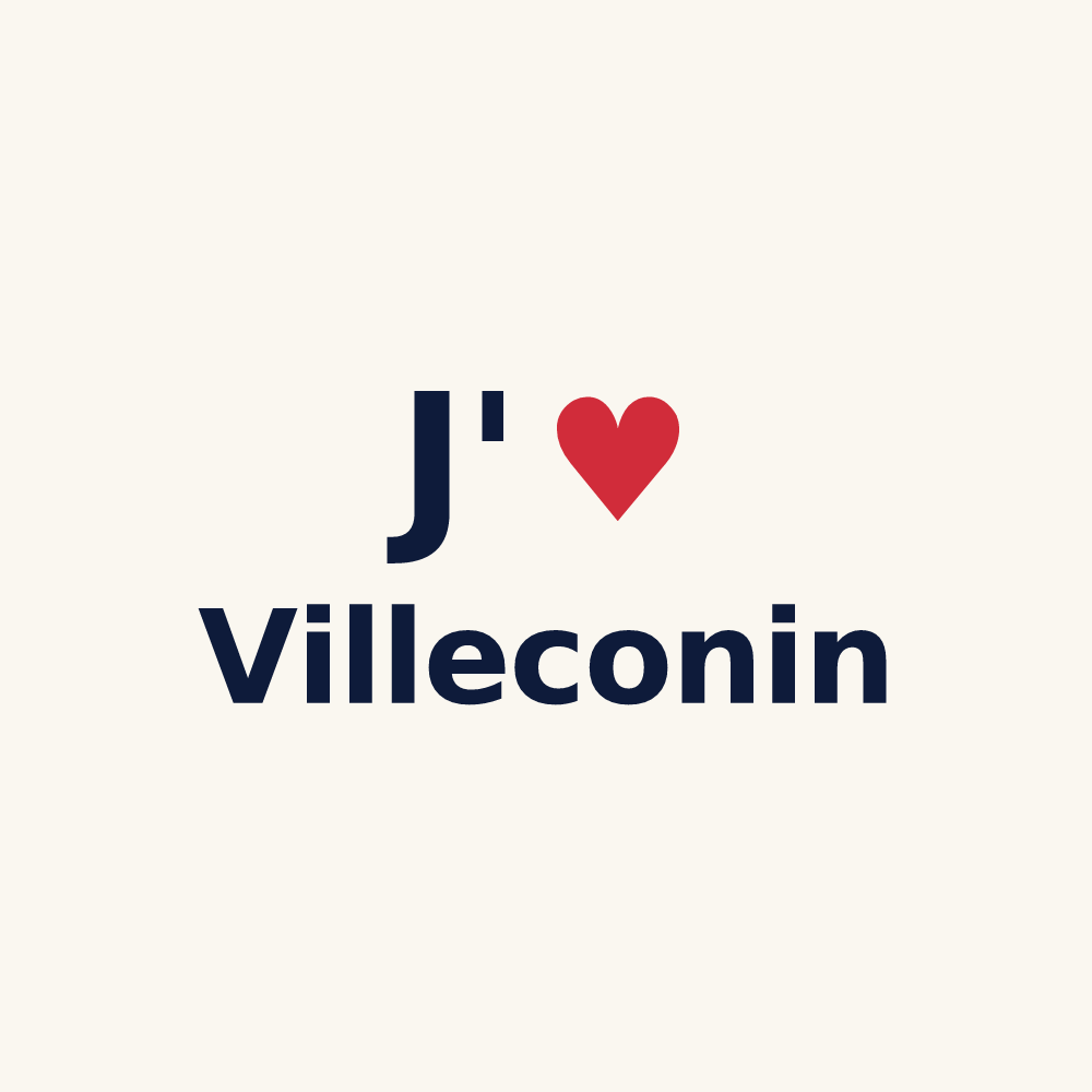 Tasse personnalisée Villeconin — design J'aime Villeconin