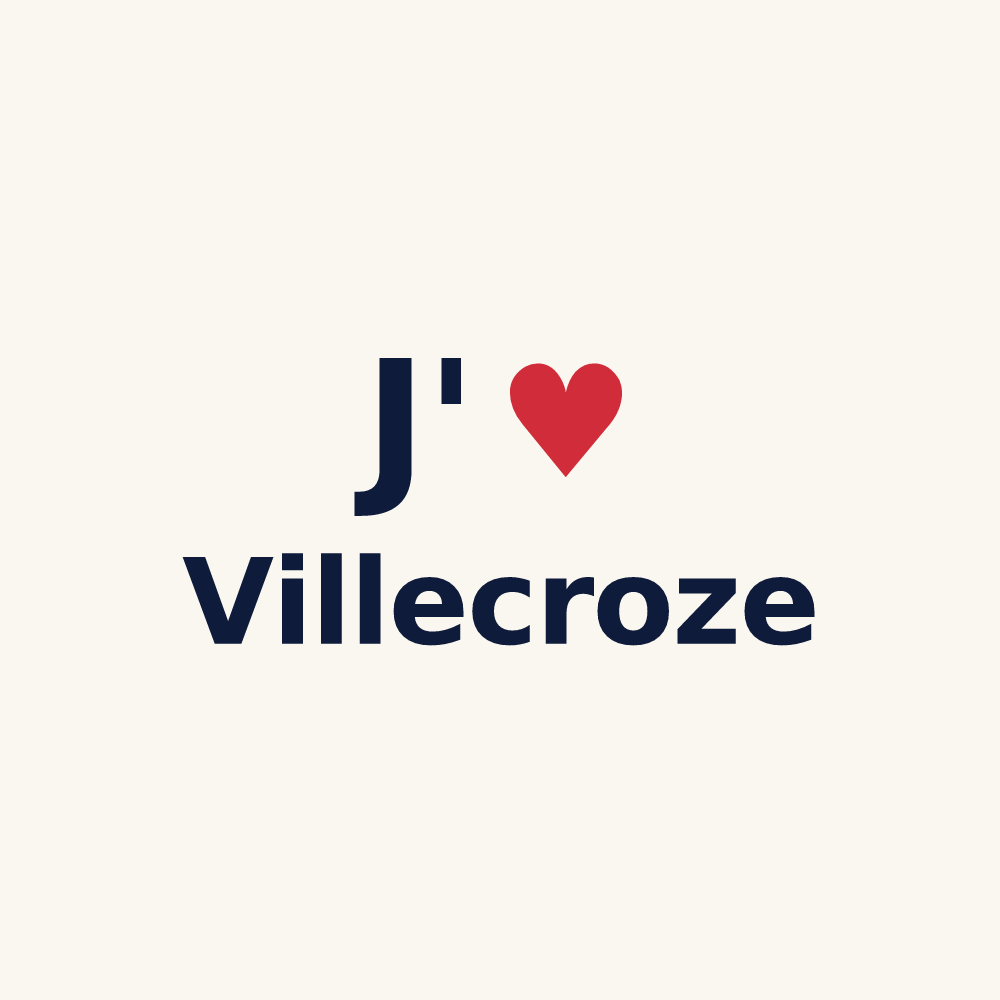 Tasse personnalisée Villecroze — design J'aime Villecroze